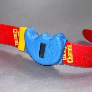 Vintage Watch Wristwatch Lucky Charms Cereal 2001 General Mills Saturday Morning